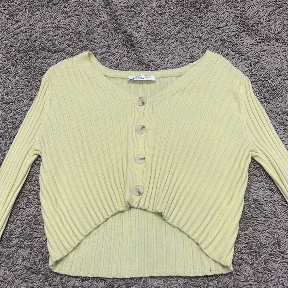 Yellow, long sleeve shirt from American threads size medium